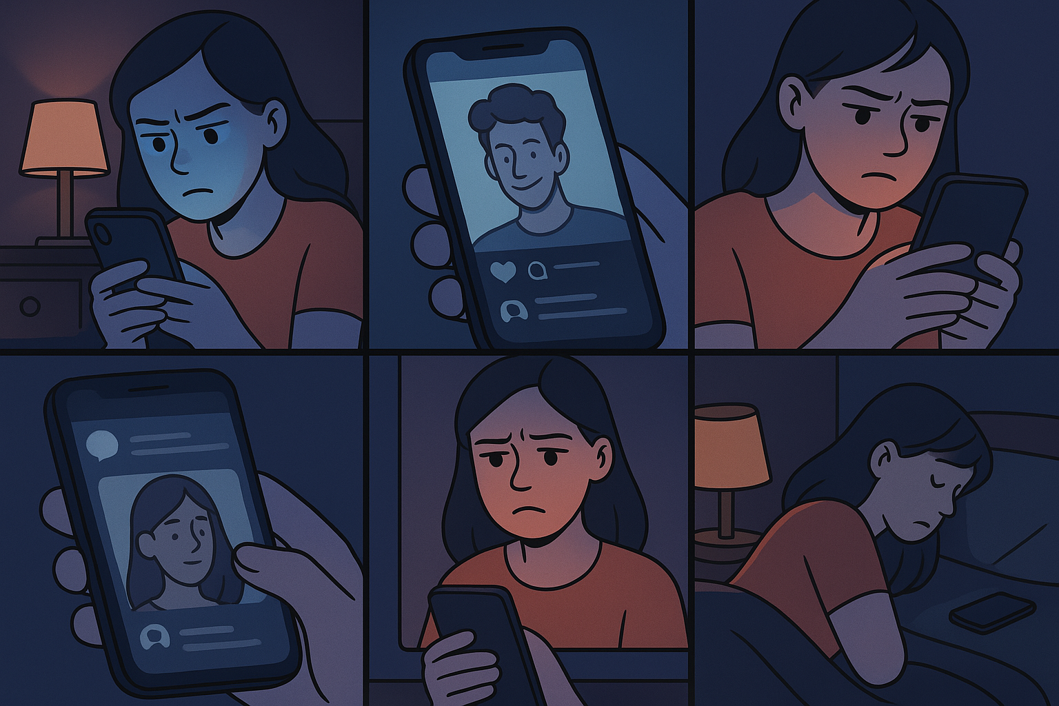 se o cara faz um contato zero bem feito, então a mulher começa a se perguntar o que houve e pode chegar nesse estágio de ficar "investigando" a vida dele.