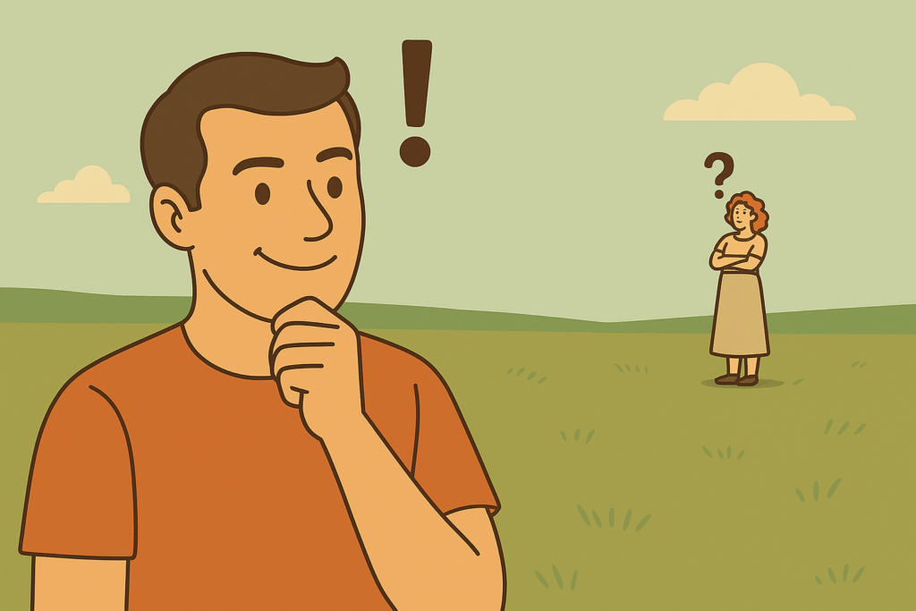 a ex perdeu as certezas que tinha sobre o cara